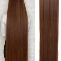 Качествена дълга коса/ цял екстеншън за по-голям обем и дължина на косата 100гр, дължина 60см, снимка 3 - Аксесоари за коса - 45754317