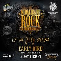 Продавам 4 , тридневни билета за Midalidare of Rock, снимка 1 - Билети за концерти - 45168832