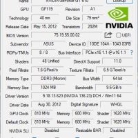 Видео карта NVidia GeForce Asus GT610 SL HDMI 1024MB GDDR3 64bit PCI-E, снимка 10 - Видеокарти - 45145579