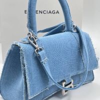 Дънкова чанта Balenciaga, снимка 1 - Чанти - 45151138