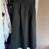 GANG Дълга черна пола с джобове, XL, снимка 2 - Поли - 45717949