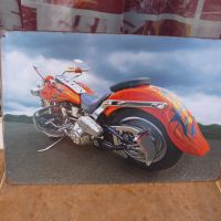 Метална табела мотор рокер тунинг як уникален красив хром рисуван, снимка 1 - Други - 10526021