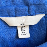 Панталон Numph & ленена туника в страхотен наситен цвят Л размер, снимка 10 - Панталони - 45063778