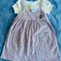 Детска лятна рокличка с блузка, снимка 1 - Детски комплекти - 44979685