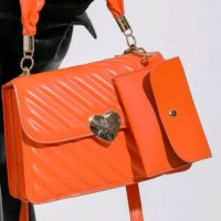 Модерна чантичка в оранжево или розово , снимка 10 - Чанти - 45543579