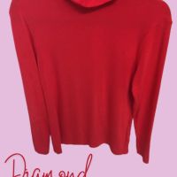 Червено поло PEPCO LADIES, 12 лв., S, M, XL , снимка 9 - Блузи с дълъг ръкав и пуловери - 45457374