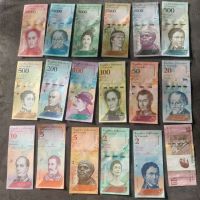 Лот Банкноти от 100 броя (без повтарящи) UNC, снимка 1 - Нумизматика и бонистика - 45745255