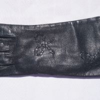 Vintage Дамски Ръкавици От Естествена Мека Кожа Macy's Own Brand Made In Italy Размер S, снимка 11 - Ръкавици - 45472452