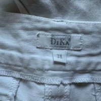 Два дамски летни 3/4 панталона: бял-DiKa, светлозелен-Replay, размер S, снимка 3 - Къси панталони и бермуди - 45163278