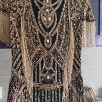 Уникална Дубайска рокля ,ръчна изработка!, снимка 4 - Рокли - 45545121