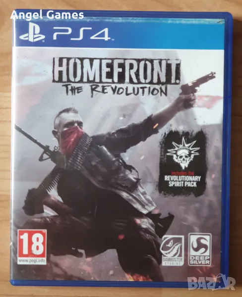 Homefront The Revolution PS4 Playstation 4 Плейстейшън 5 PS5 диск игра, снимка 1