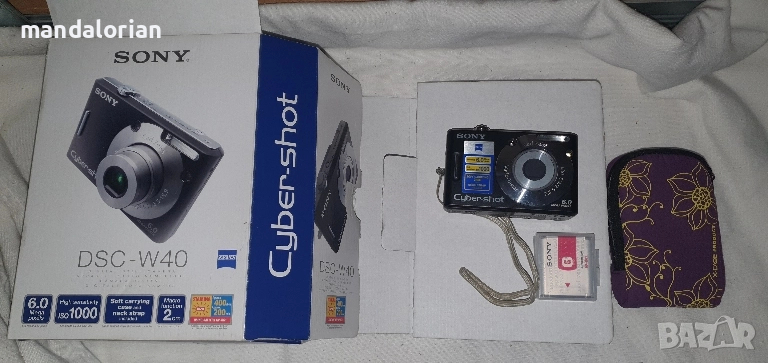 фотоапарат Sony Digital Still Camera DSC-W40, снимка 1