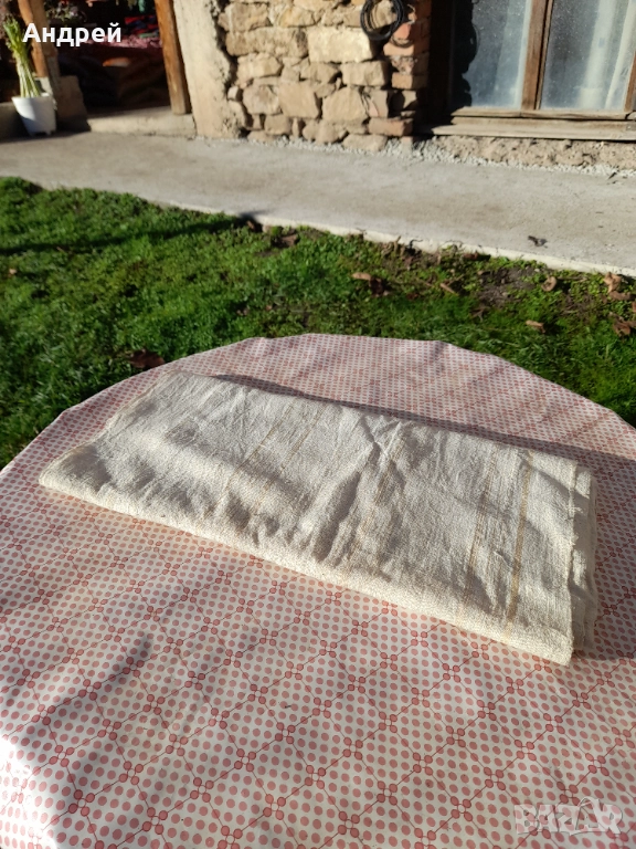 Старинен плат кенар #5, снимка 1