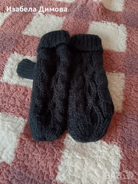 Плетени топли ръкавици , снимка 1
