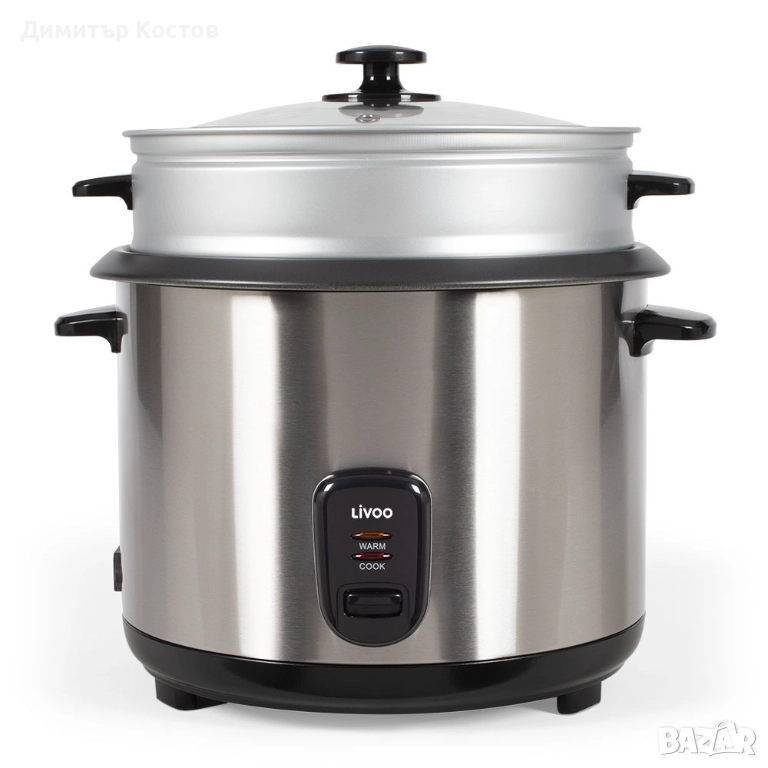 Уред за готвене на пара Livoo, снимка 1