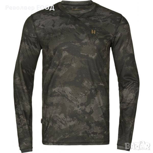 Мъжка блуза Harkila - NOCTYX camo, в цвят AXIS MSP®Black, снимка 1