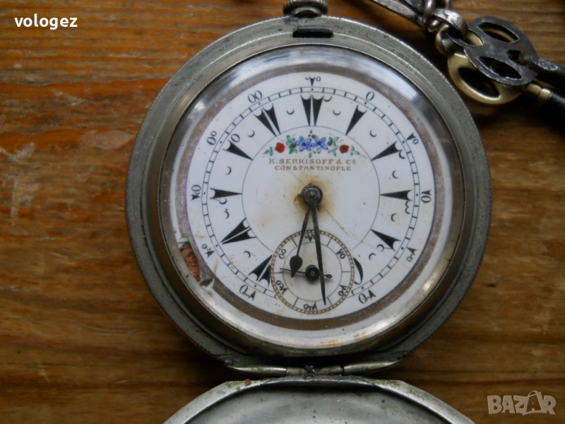 Старинни джобни часовници - работещи, снимка 1