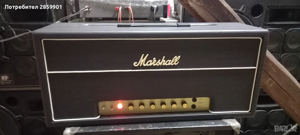 🔥 Продавам Marshall 100W – лампов, Plexi 70s (BG Boutique) 🔥, снимка 1