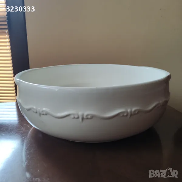 Порцеланов старинен антикварен леген купа 18 век Заявен!, снимка 1