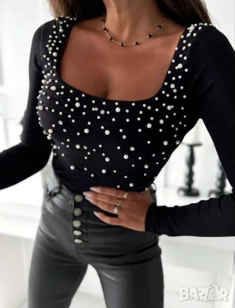 блузи с перли , снимка 1