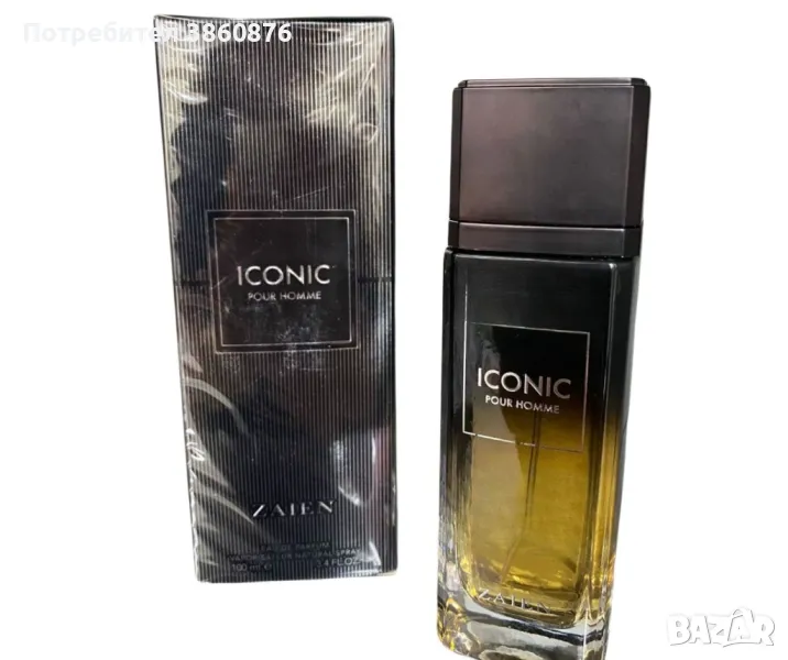 Мъжки Парфюм ICONIC Pour Homme ZAIEN 100 ml, снимка 1