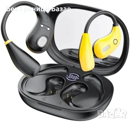 Нови Open Ear Bluetooth 5.4 спортни слушалки – костна проводимост, 30ч, снимка 1