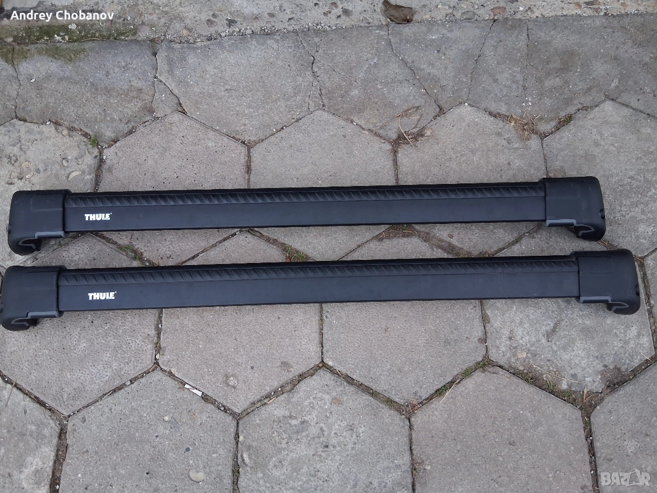 Чисто нови напречни греди Thule за БМВ Х3,Х4,Х5,Х6 и др.модели, снимка 1