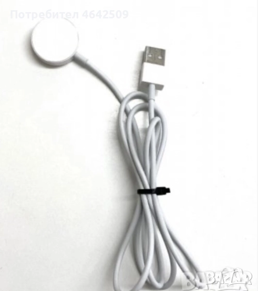 Оригинално USB зарядно за часовник iWatch Apple Watch, снимка 1