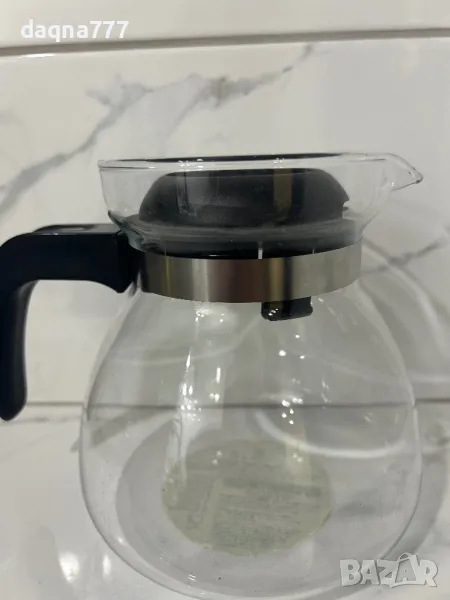 Огнеупорна кана с капак - 1.25 L Германия, снимка 1