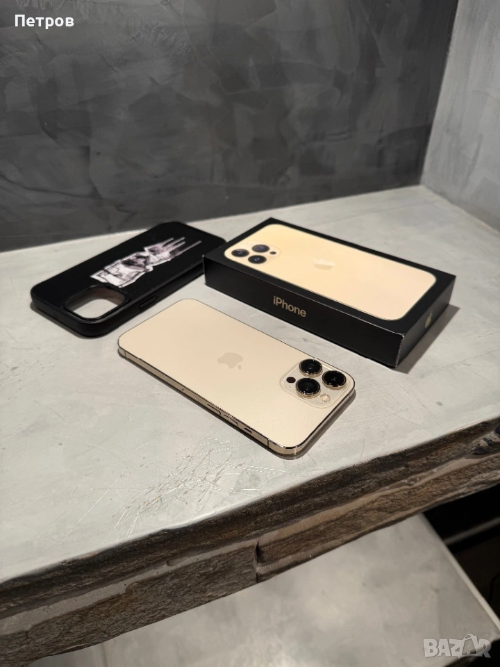 КАТО НОВ Iphone 13 Pro Max 512 GB Gold, снимка 1