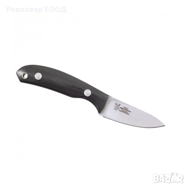 Нож Casstrom Safari Mini Hunter, G10 Black - 6,5 см, снимка 1
