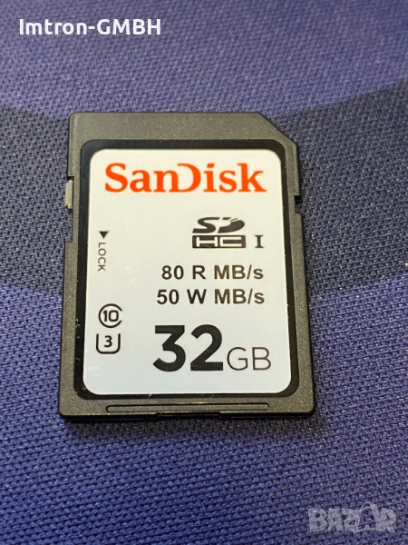 Карта памет SD Card Sandisk 32GB, снимка 1