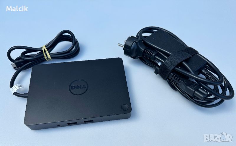  Докинг станция  Dell K17A / WD15 (USB Type-C) + Адаптер, снимка 1