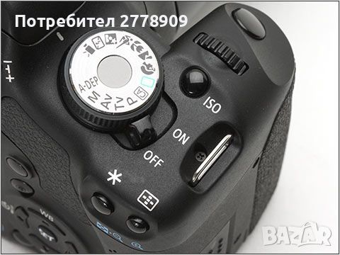 Canon DLSR фотоапарат тяло EF EOS 500D, снимка 1