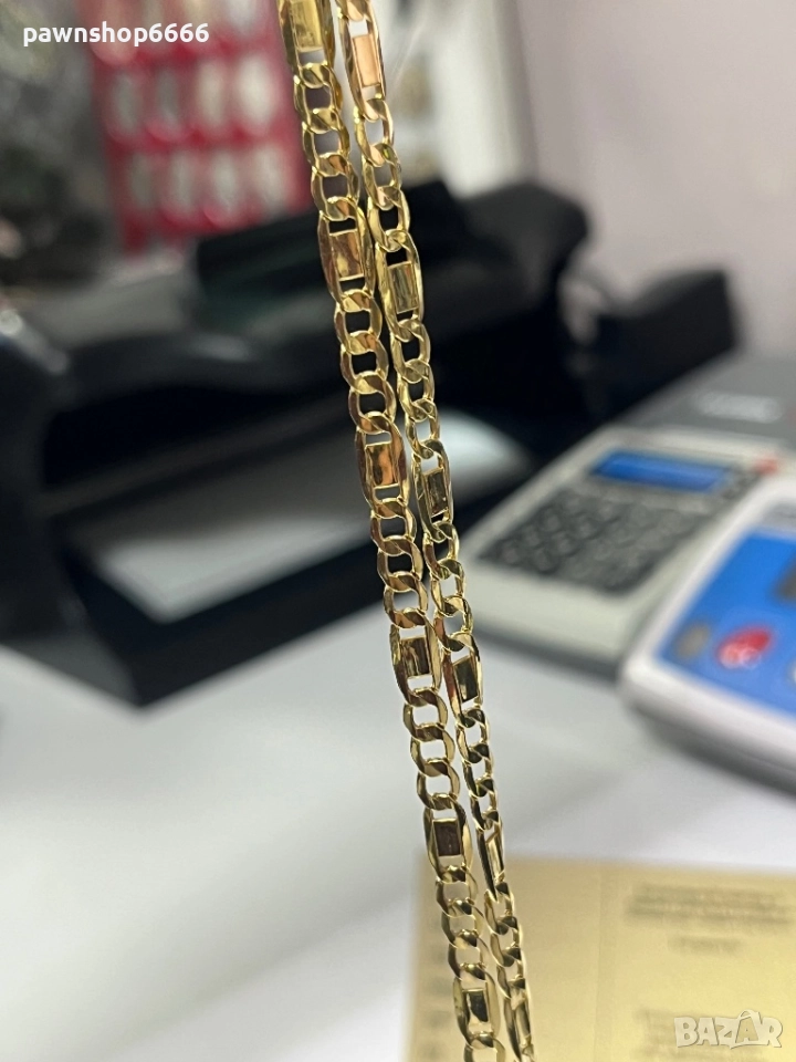 Златен синджир 14К, снимка 1