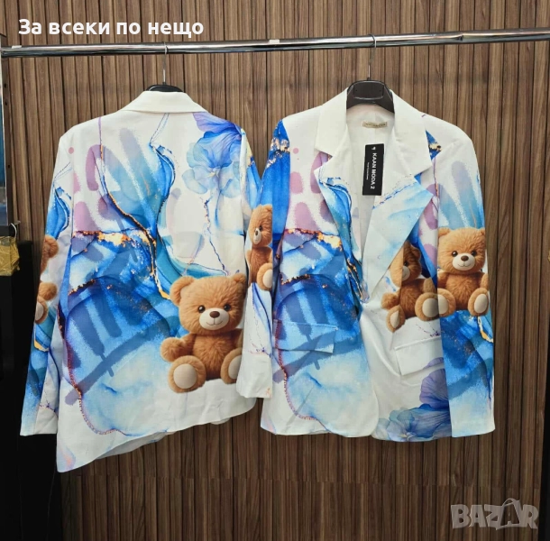 Teddy Bear Дамско Сако С Дълъг Ръкав Теди Беър Код I_142, снимка 1