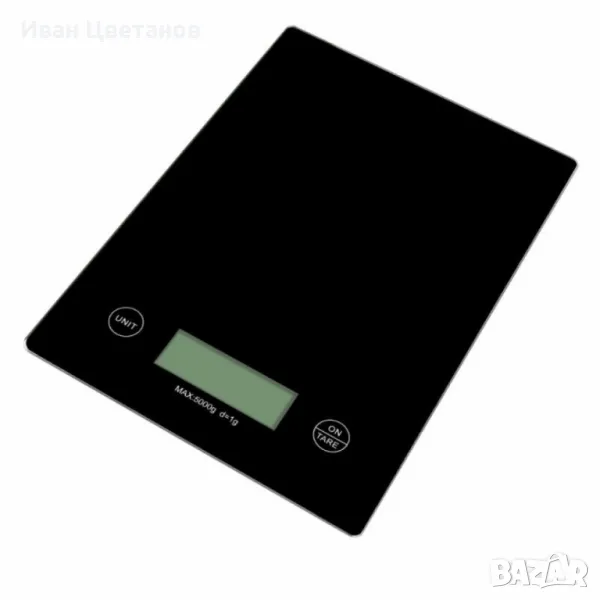 Кухненска везна Rosberg Premium, 5 кг., LCD екран, снимка 1