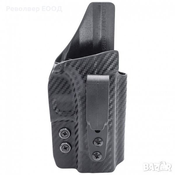 Кобур Rounded by CE - за Walther PPQ M1 4.0" 9mm, вътрешен с права щипка, дясна ръка, снимка 1