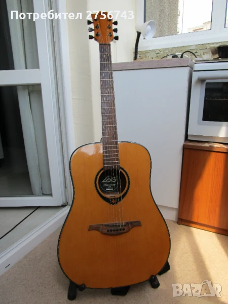 Китара - LAG акустична - лява ръка, снимка 1