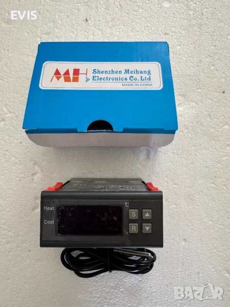 Цифров температурен контролер MH1230A - 220V, снимка 1