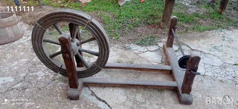 дървен чекрък, снимка 1