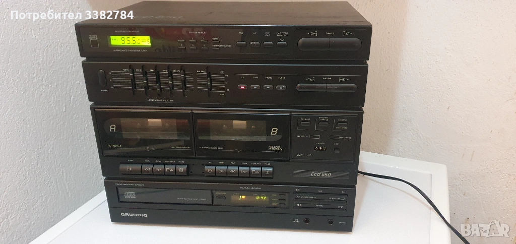 Аудио система GRUNDIG CCD650, снимка 1