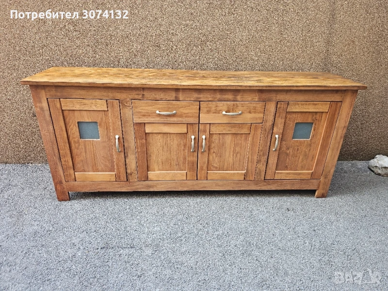 Контрабюфет в стил Рустик ( изцяло от масив), снимка 1