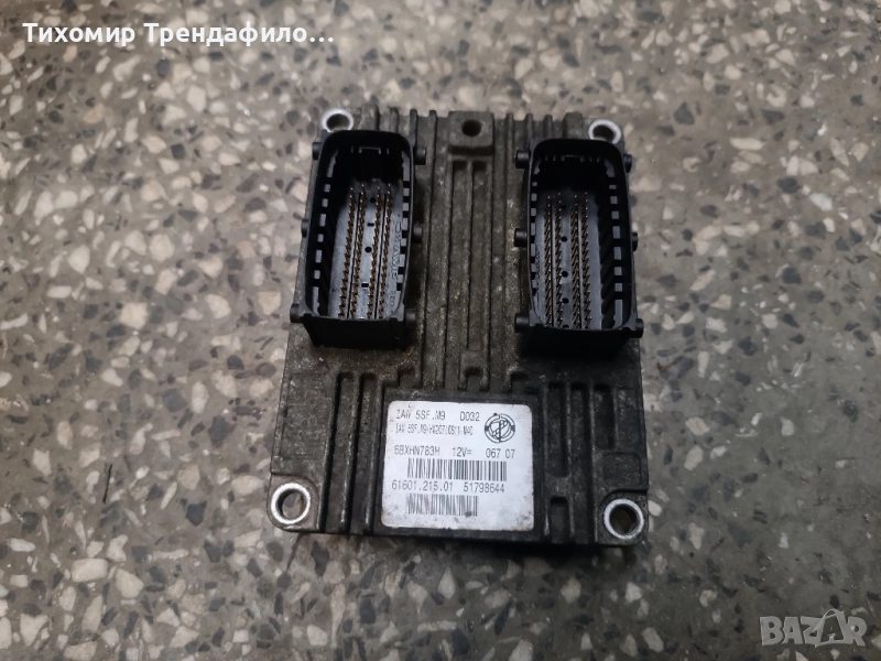 ECU 51798644 6BXHN783H IAW5SF.M9 HW207 Lancia Ypsilon 1.4i , IAW 5SF.M9 компютър ланчия, снимка 1