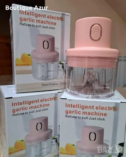 мини чопър за чесън и подправки , снимка 1