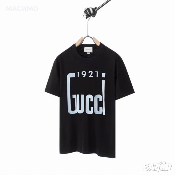 Gucci тениски маркови , черни и бели тениски Гучи, снимка 1
