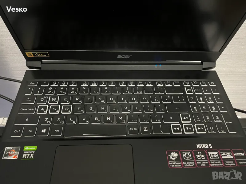 ACER nitro 5 GeForce RTX 3070, снимка 1
