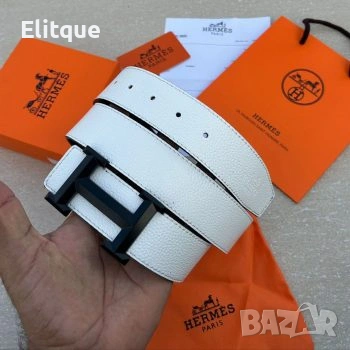 колани от естествена кожа в кутия hermes , снимка 1