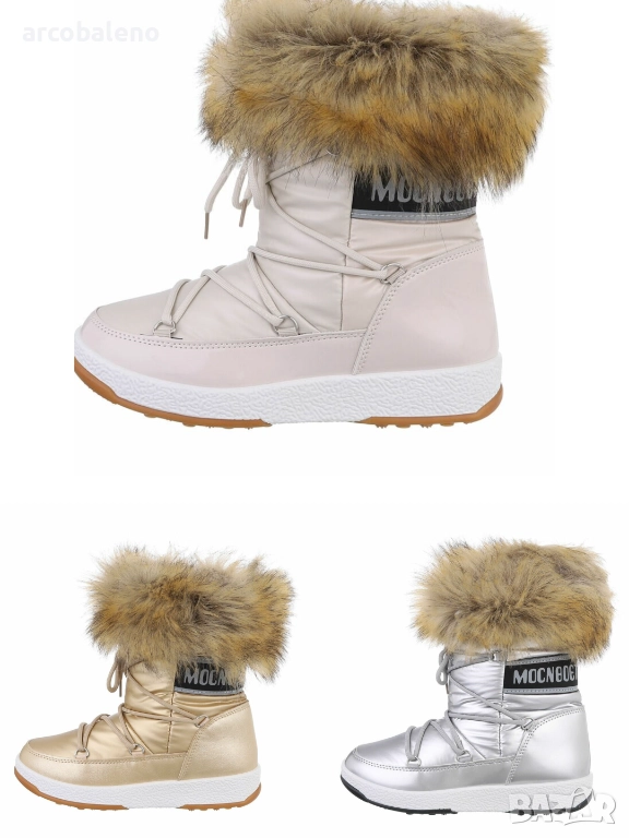 Зимни дамски боти, 3цвята , снимка 1