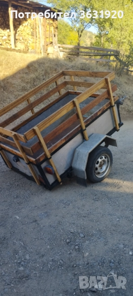 Ремарке с регистрация, снимка 1